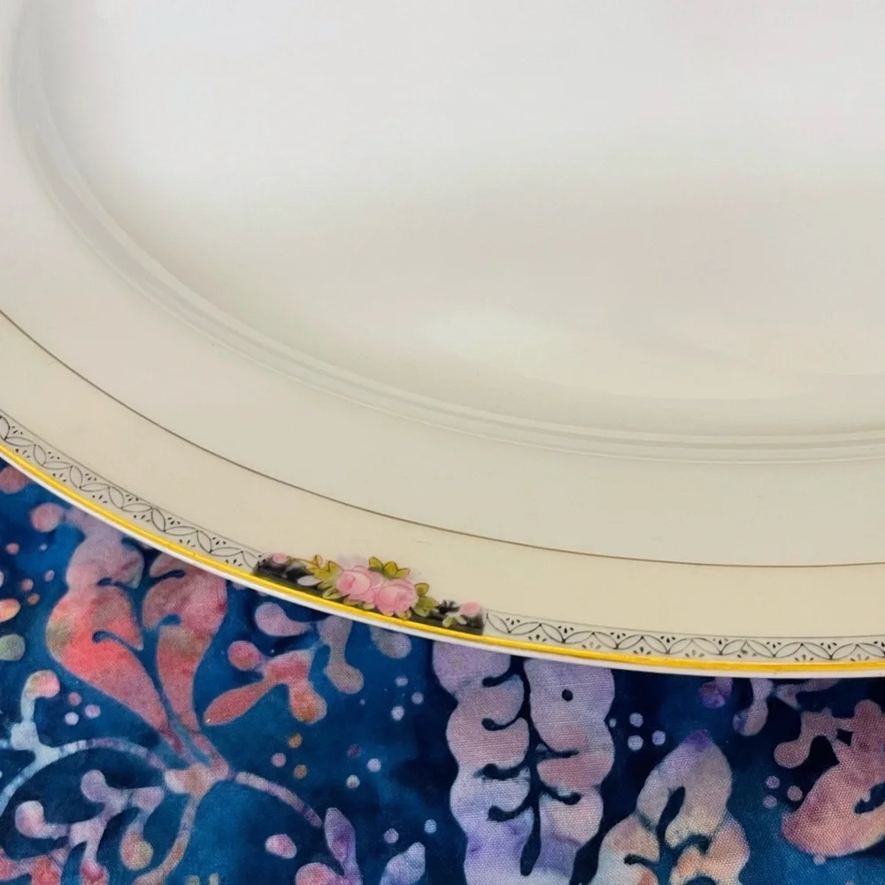 Vintage Noritake Gold trim serving platter